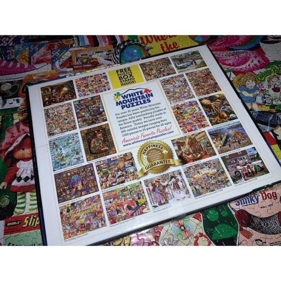 White Mountain 1000 piece “FADS” Collage Puzzle. - Picture 9 of 9